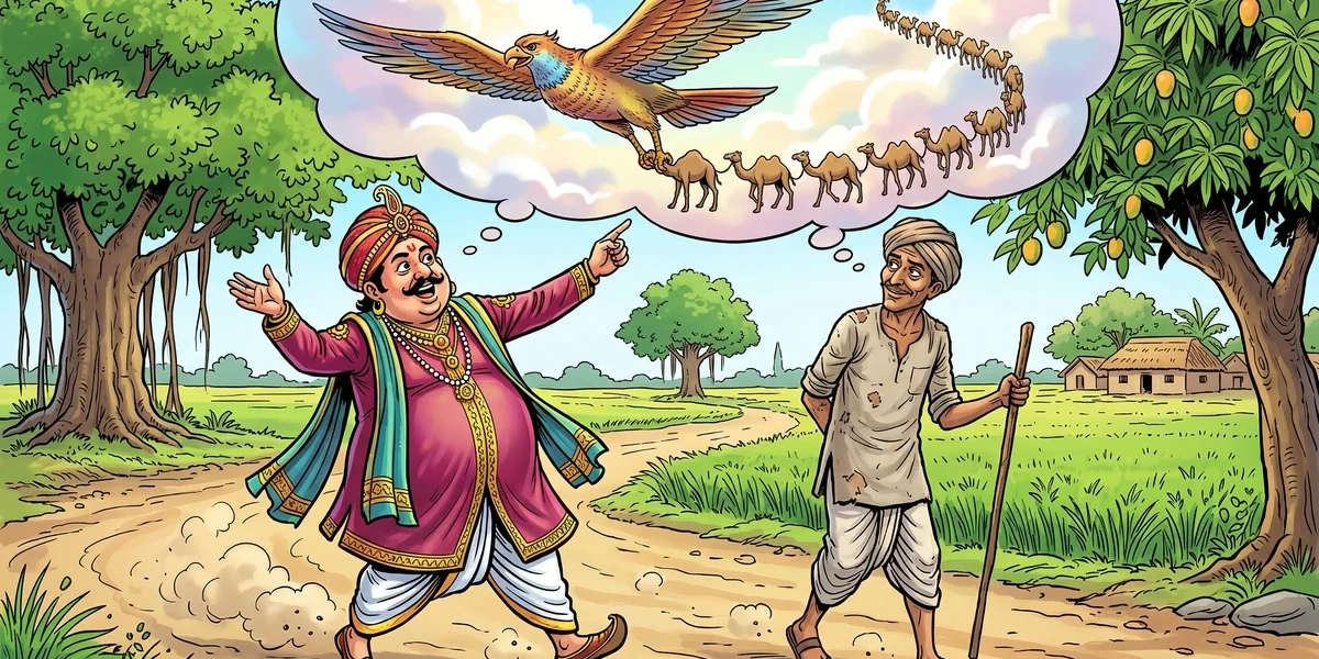 A Long Bow Story - Cover - Amar Chitra Katha Style