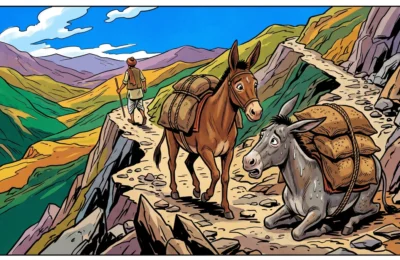 The Ass and The Mule