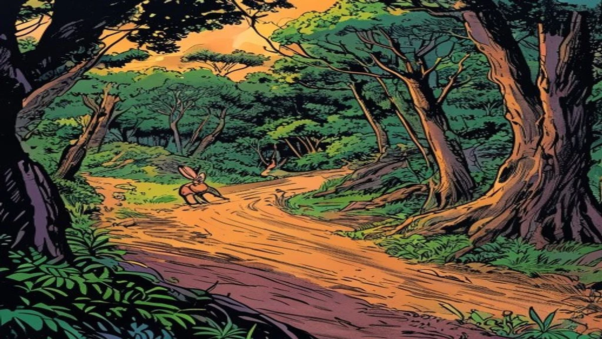 Moral Story for Kids From Aesop's fables |The Hare and the Tortoise Retold for Modern Readers - Scene 2