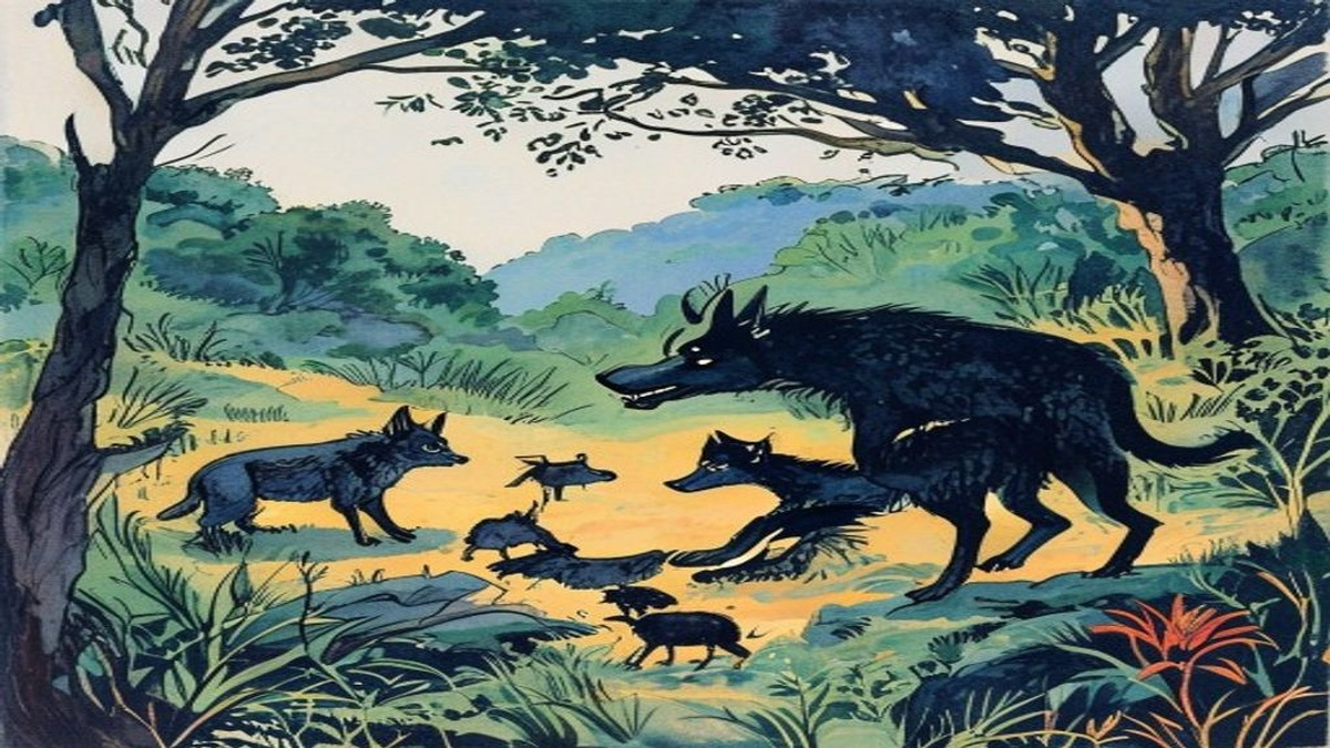 Scene 2: The Wolf Appears