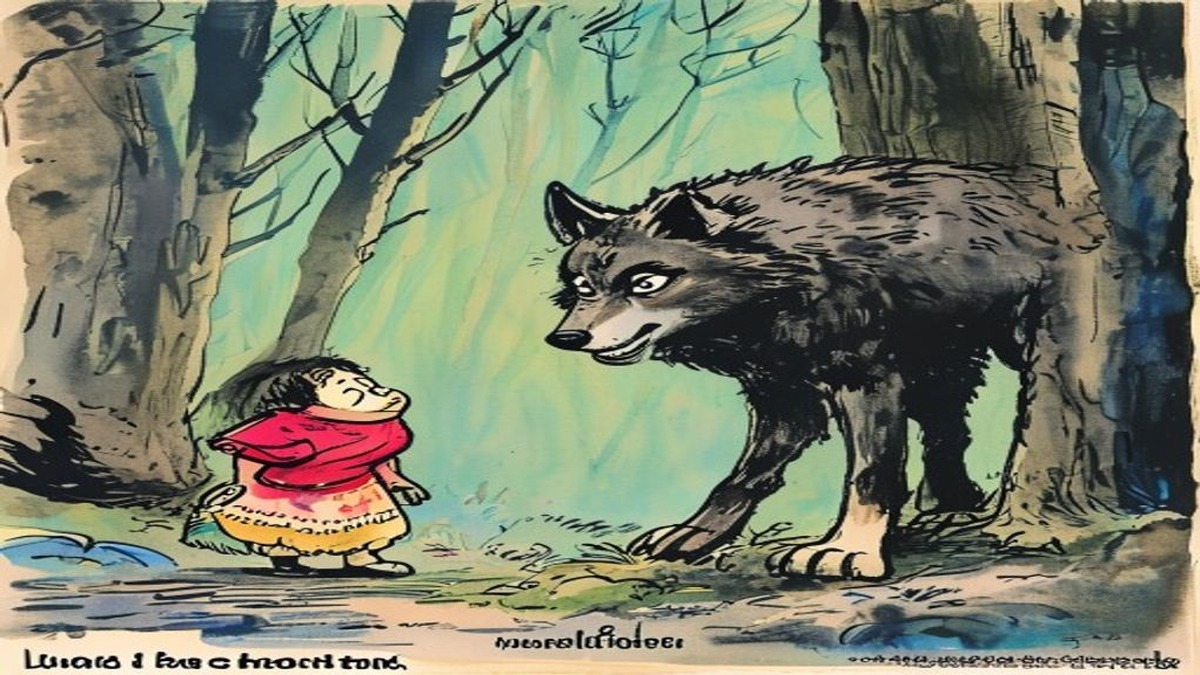 Scene 3: The Wolf's Clever Trick