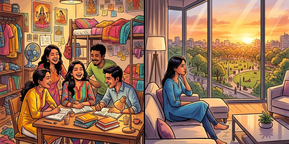 Aspirations A Tale Of Two Women - Cover - Amar Chitra Katha Style