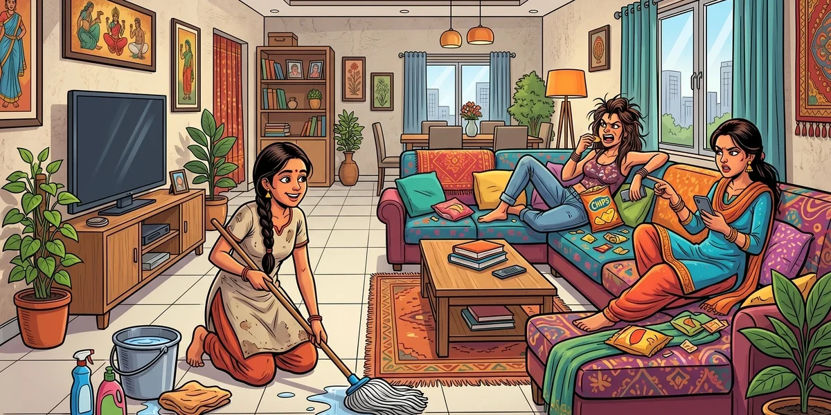 Cinderella For Our Era - Cover - Amar Chitra Katha Style
