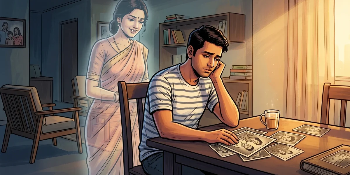 Infidelity - A Short Story Retold for Modern Readers - Cover - Amar Chitra Katha Style