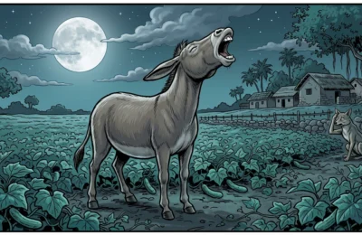 The Musical Donkey: A Panchatantra Fable