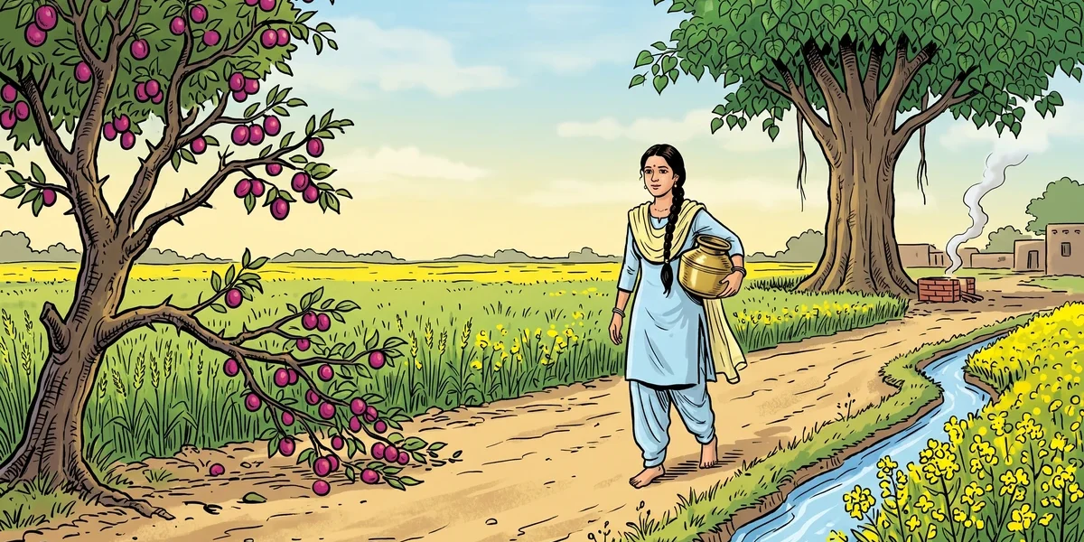 Peasie And Beansie - Indian Folk Tales