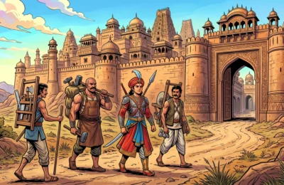 Prince Lionheart And His Three Friends