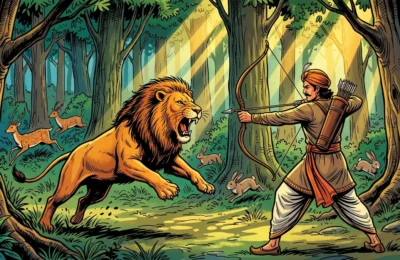 The Bowman And The Lion | Aesop’s Fables