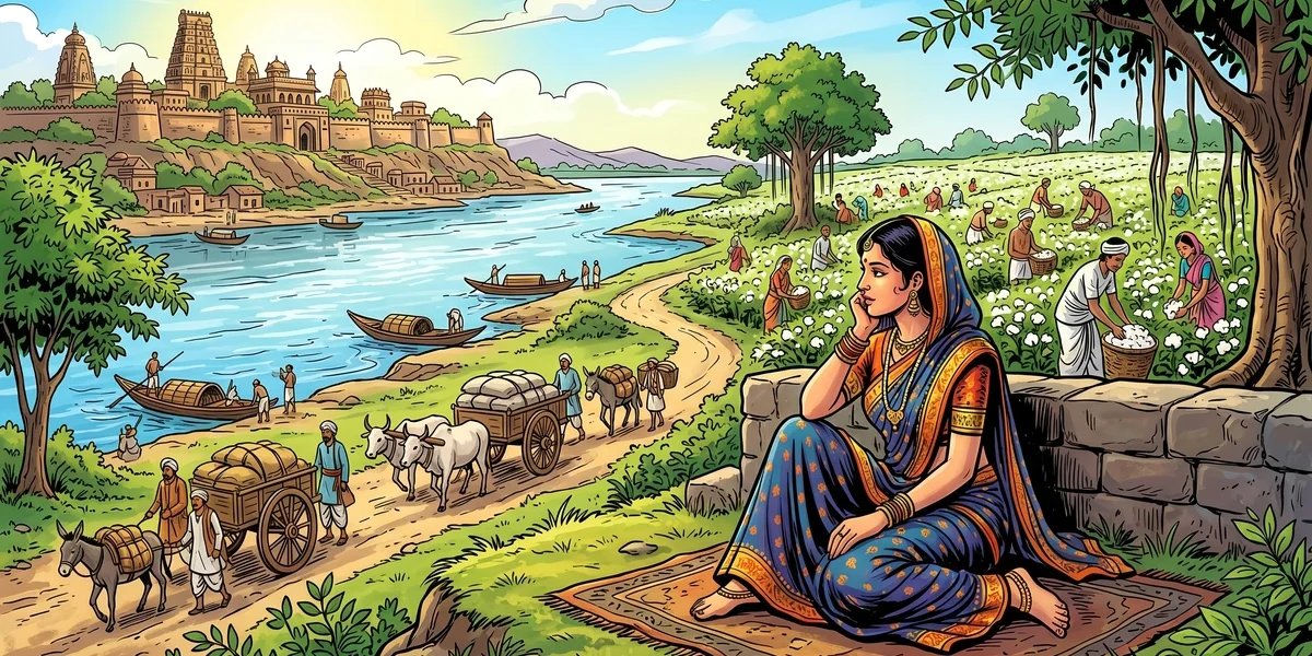 The City Of Paithan A Story Of Love And Duty In The Mughal Era - Cover - Amar Chitra Katha Style