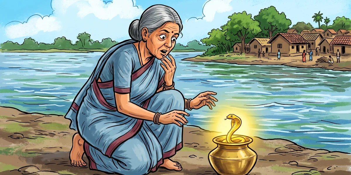 The Snake Prince - Cover - Amar Chitra Katha Style