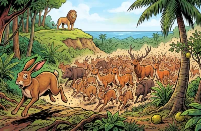 Timid Hare Flight Beasts