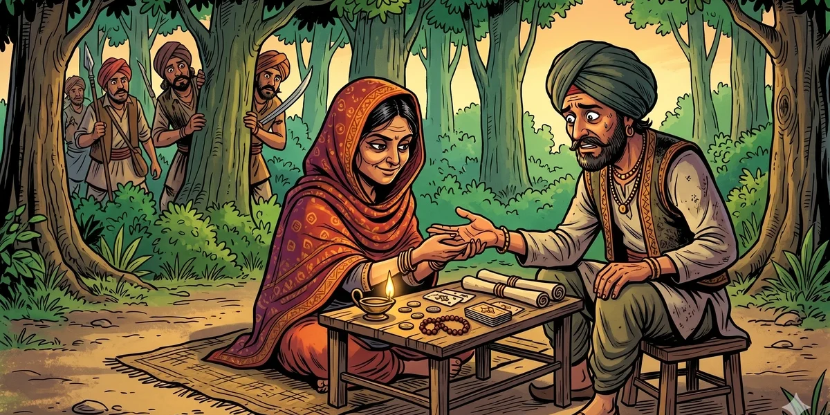 Bopoluchi the Clever Girl - Cover - Amar Chitra Katha Style
