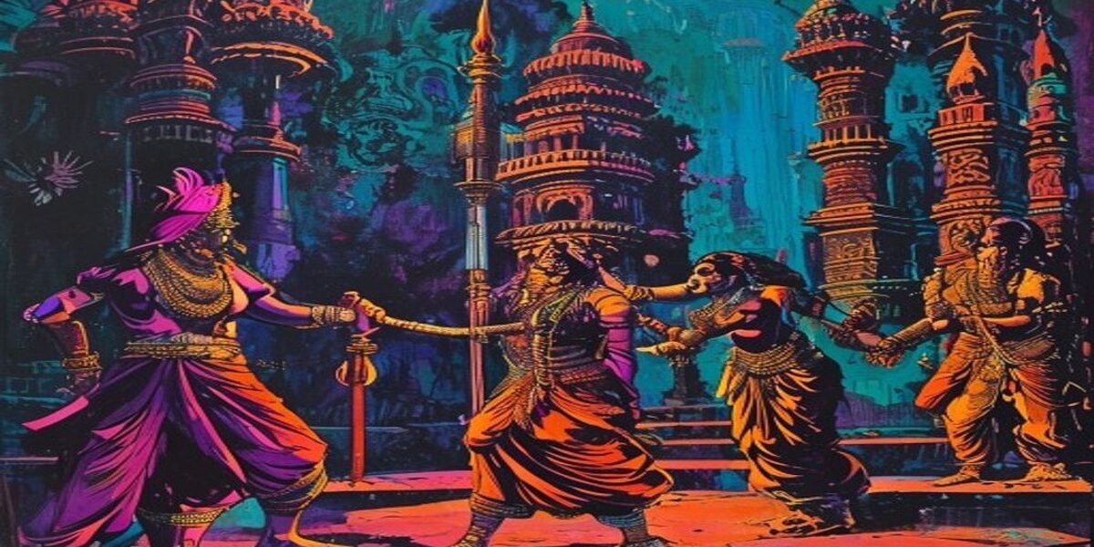 The Temple To The God Of War - Indian Folk Tales