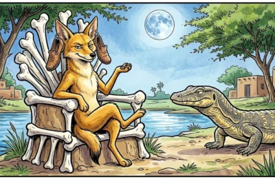 The Jackal And The Iguana