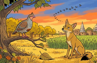 The Jackal And The Partridge