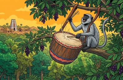 The Monkey With The Tom Tom