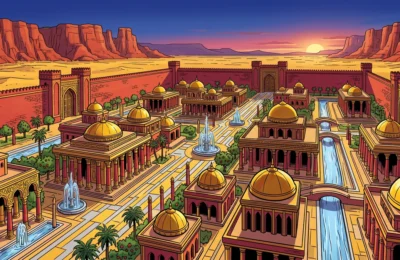 The Enchanted Garden of Iram