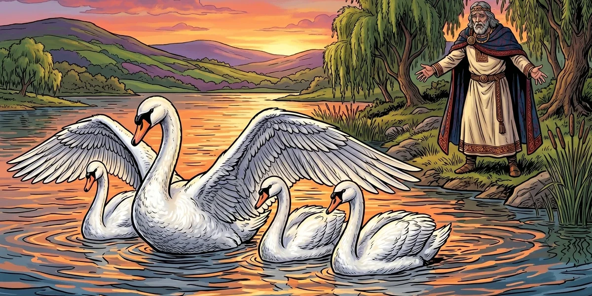 The Fate of the Children of Lir - Indian Folk Tales