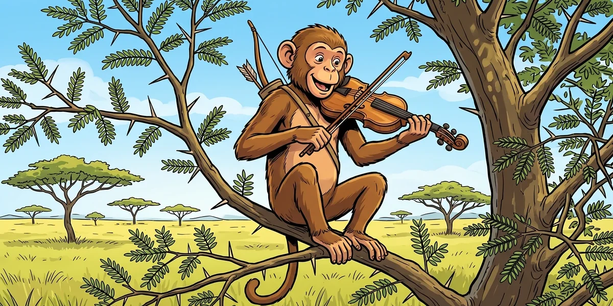 The Monkey’s Fiddle - Indian Folk Tales