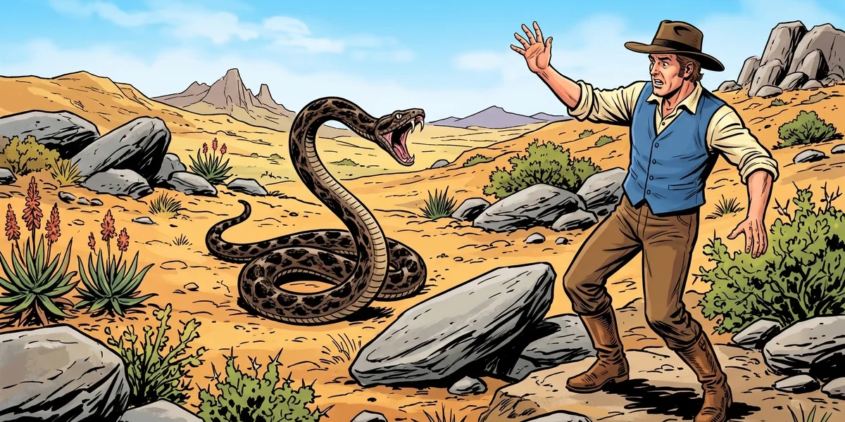 The White Man And Snake - Indian Folk Tales