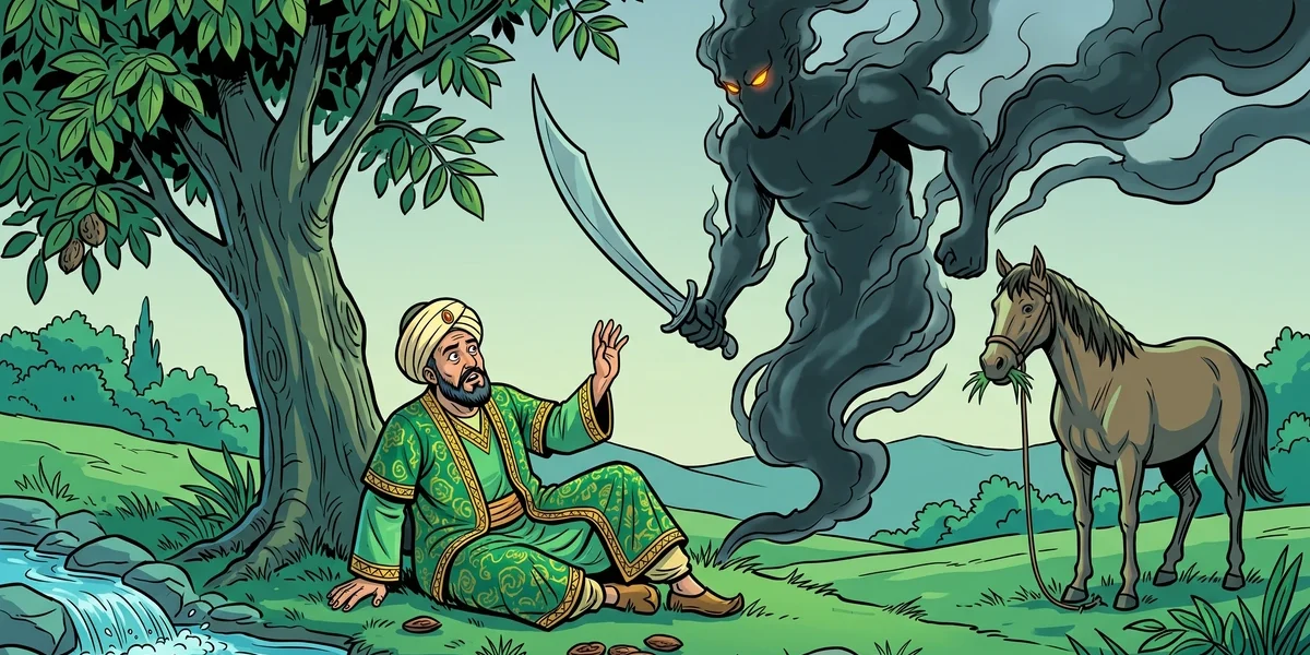 The Tale of the Merchant and the Genie - Indian Folk Tales