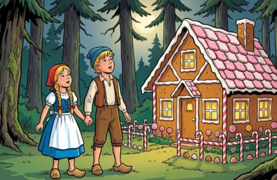Hansel and Gretel: A Short Retelling for Kids