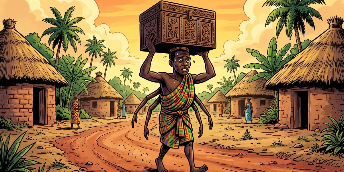 Why We See Ants Carrying Bundles As Big As Themselves - Indian Folk Tales