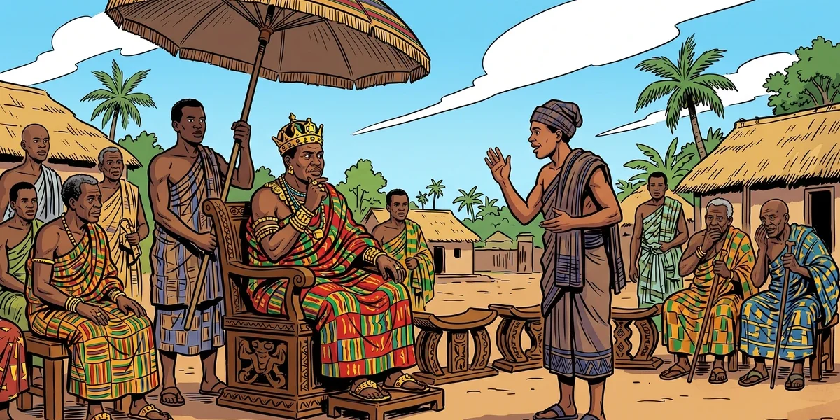 The Omanhene Who Liked Riddles - Indian Folk Tales