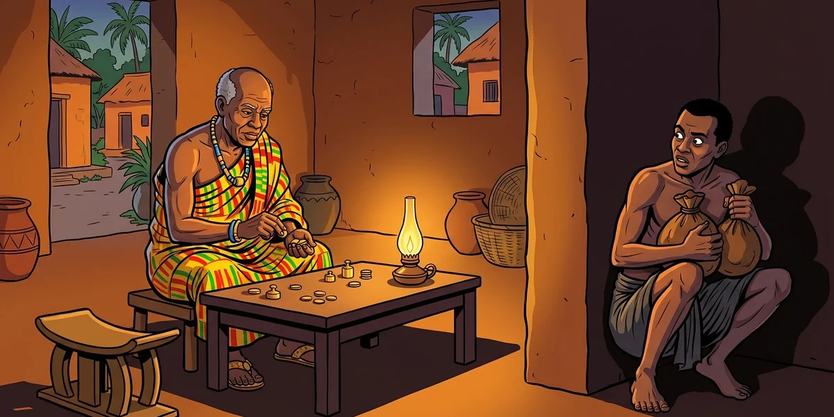 The Robber And The Old Man - Indian Folk Tales