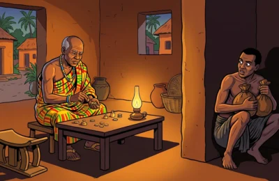 The Robber And The Old Man
