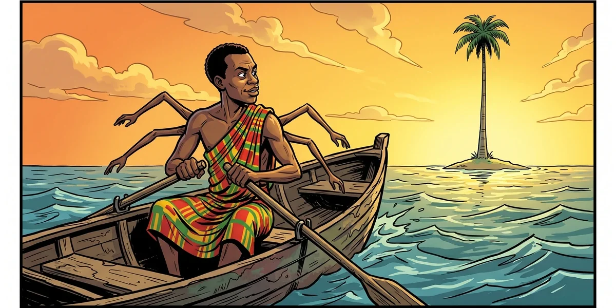 Thunder And Anansi - Indian Folk Tales