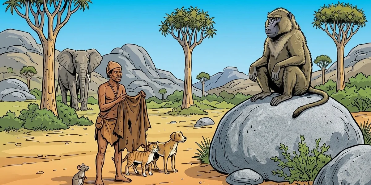The Judgment Of Baboon - Indian Folk Tales