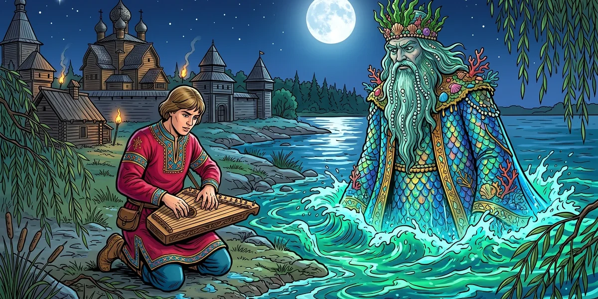 Sadko the Rich Merchant: Echoes from the Deep - Indian Folk Tales