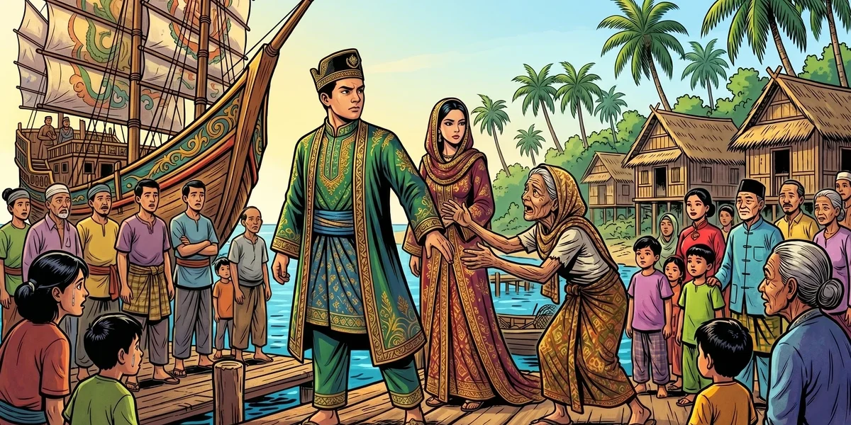 Keong Emas: The Golden Snail and the Kindness That Breaks Curses - Indian Folk Tales