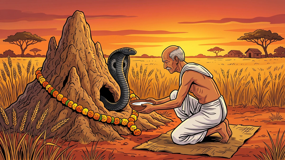 The Brahmin and the Cobra