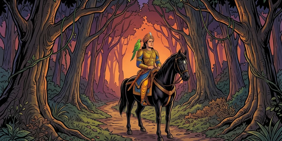 How Raja Rasalus Friends Forsook Him - Indian Folk Tales