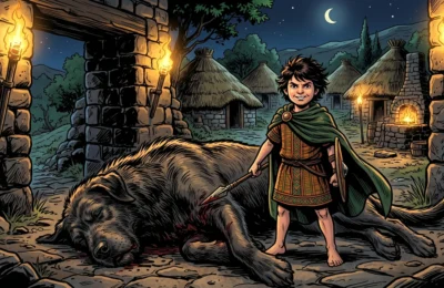 Cu Chulainn and the Hound of Culann