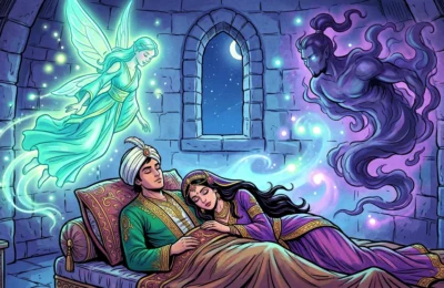 Prince Camaralzaman and Princess Badoura